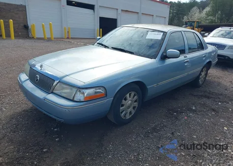 2005 Mercury Grand Marquis Ls/Lse from USA, damaged, VIN 2MEFM75W15X628841